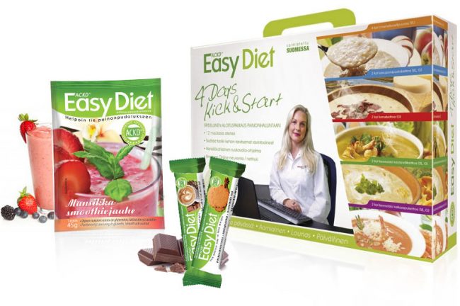 ACDK Easy Diet -tuotteet aktivoivat ketoosin